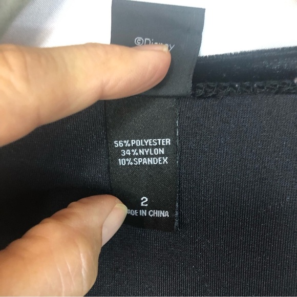 Disney Women’s Long Velour Cardigan No Buttons Kimono Sleeve Cut Out - Picture 4 of 7